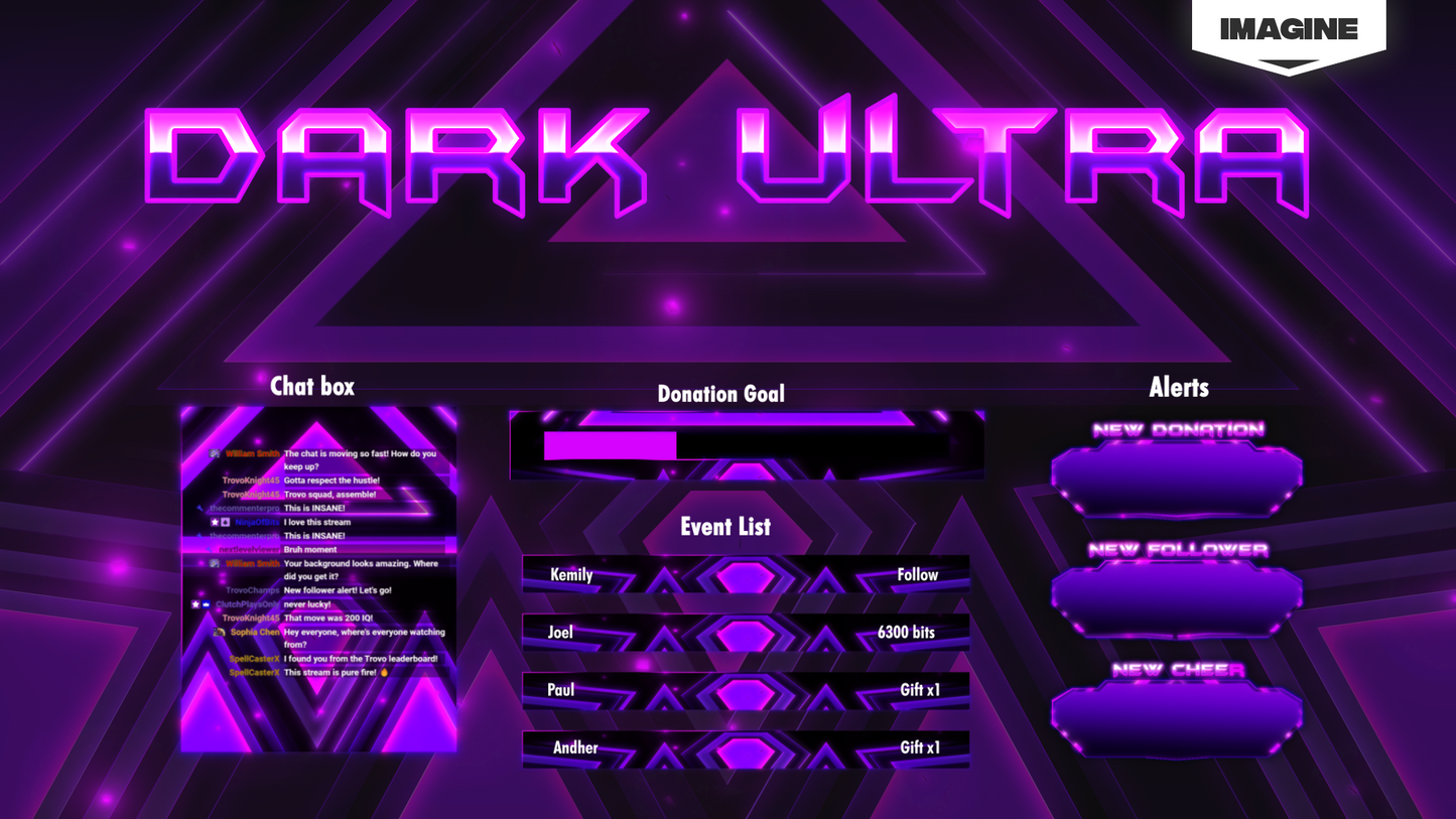 DARK ULTRA - STREAM PACKAGE
