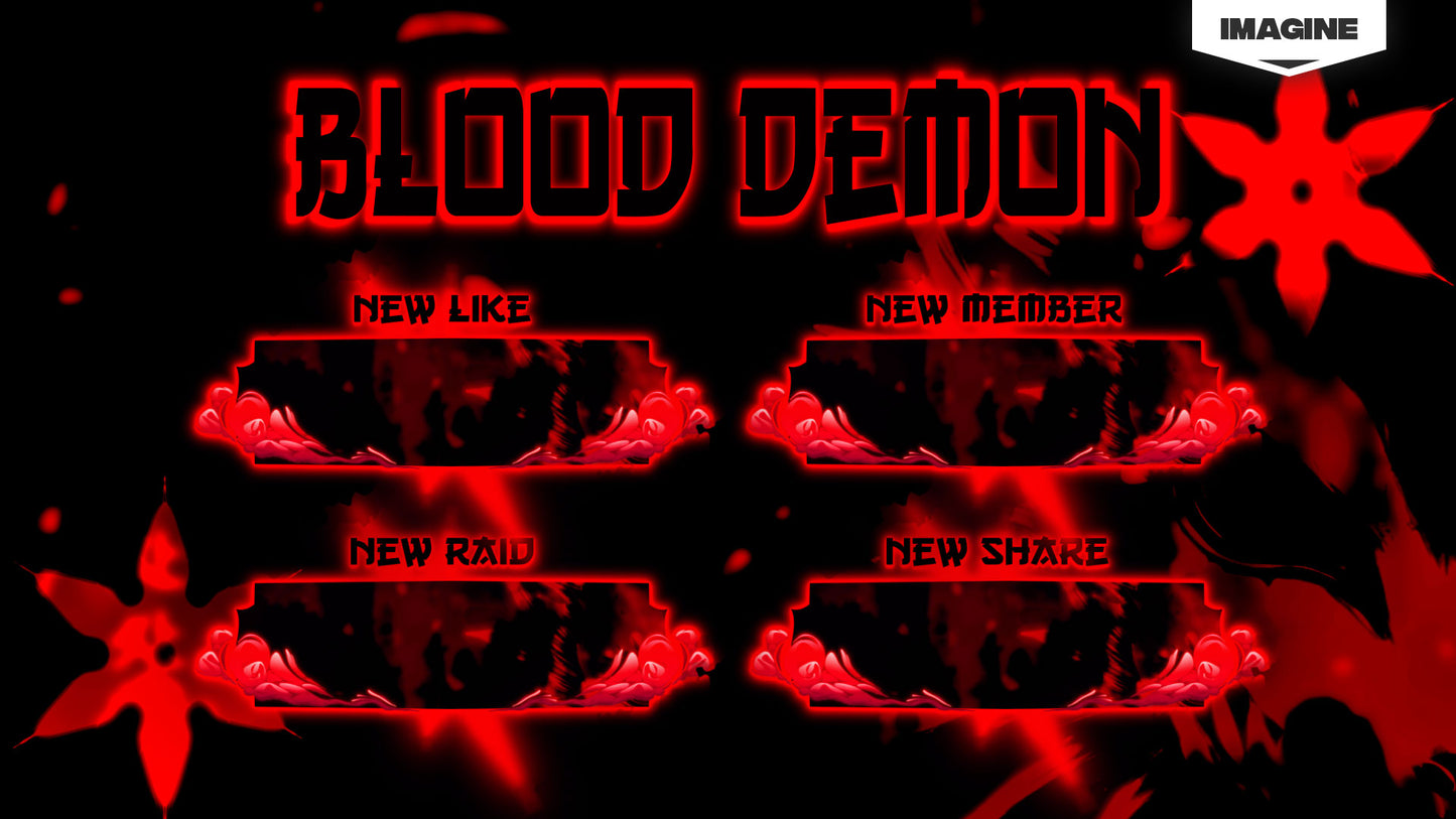 Blood Demon - Stream Overlay