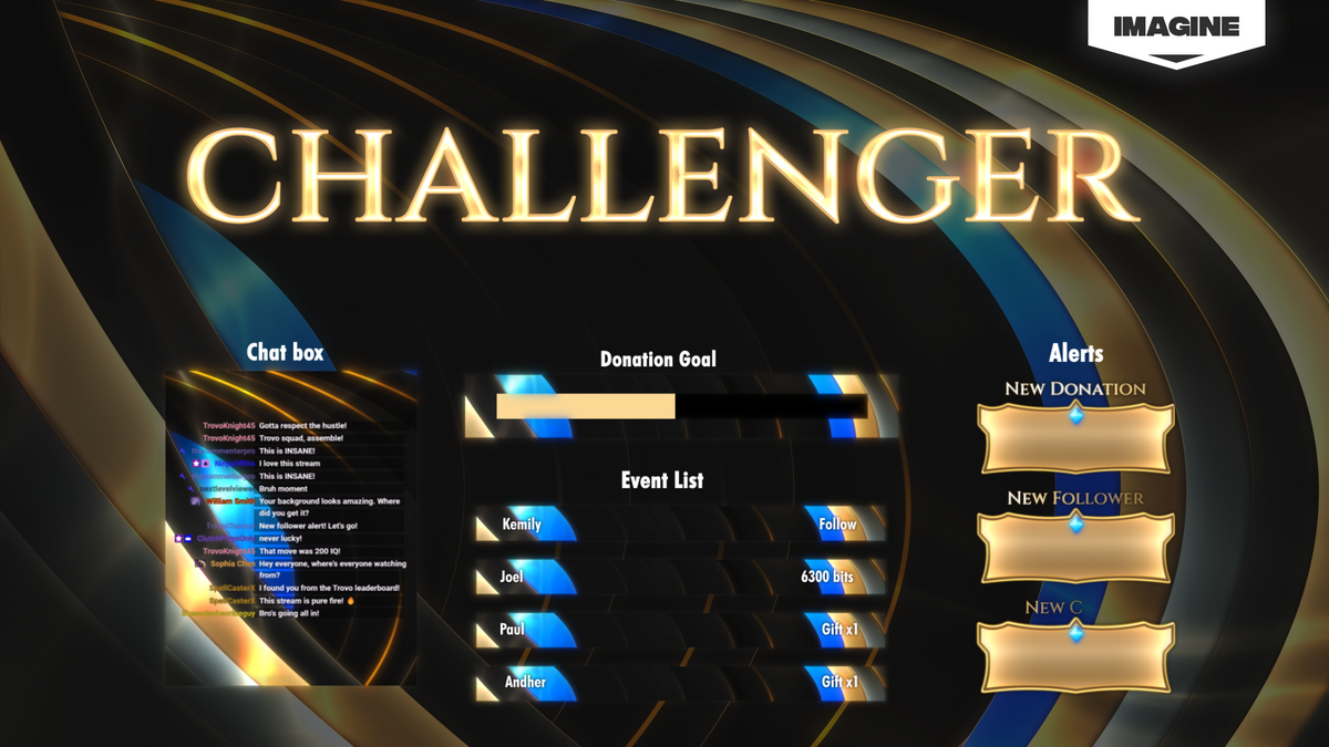 CHALLENGER - Stream Overlay