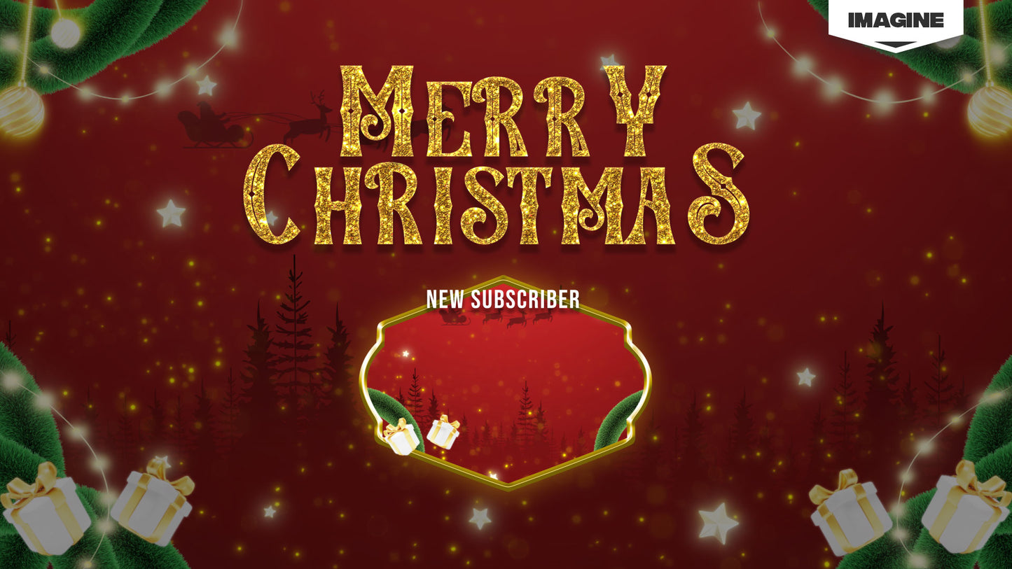 Merry Christmas - Stream Overlay