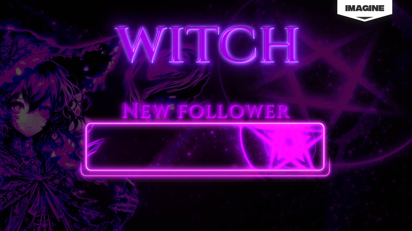Witch - Stream overlay