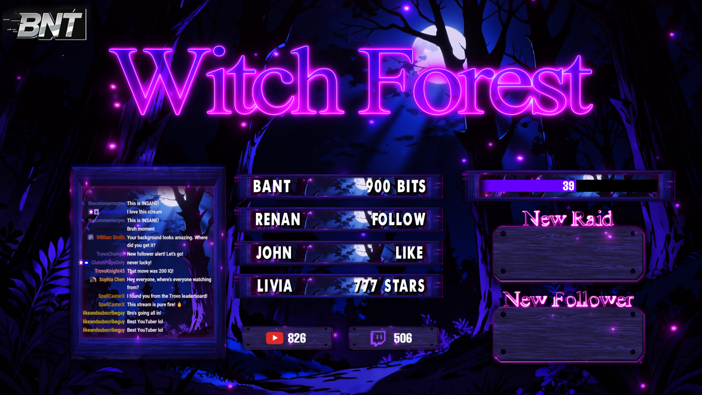 Witch Forest By BantStudio