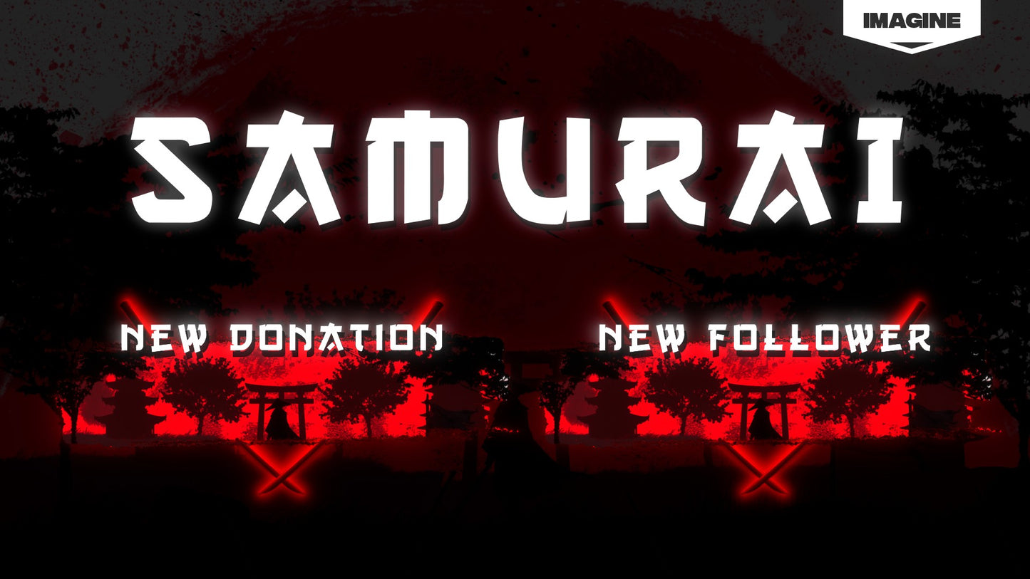 Samurai - Stream Overlay package