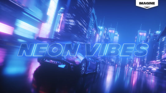 Neon Vibes - Stream Overlay Package 🚗💨